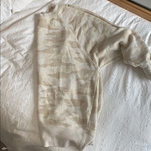 Oversized comfy crew neck